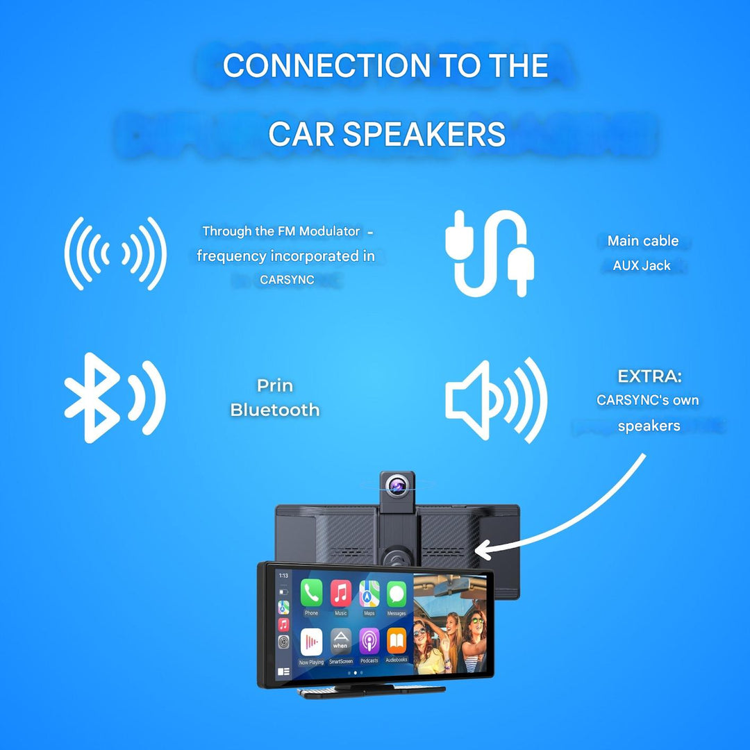 Écran Multifonction Universel pour Voiture avec CarPlay et Android Auto 4