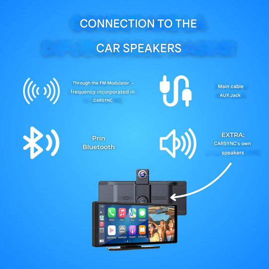 Écran Multifonction Universel pour Voiture avec CarPlay et Android Auto 4