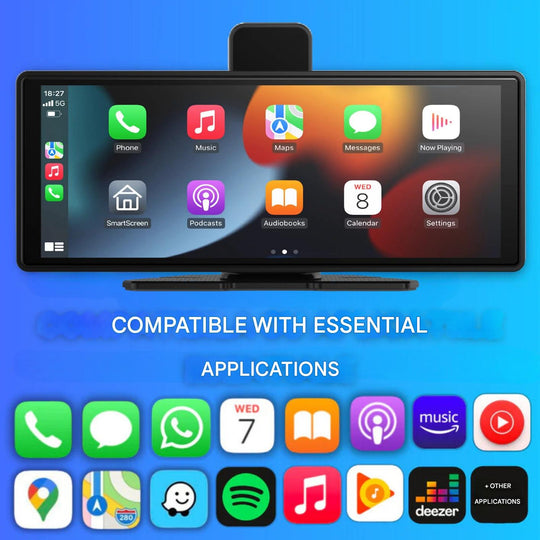 Écran Multifonction Universel pour Voiture avec CarPlay et Android Auto 7