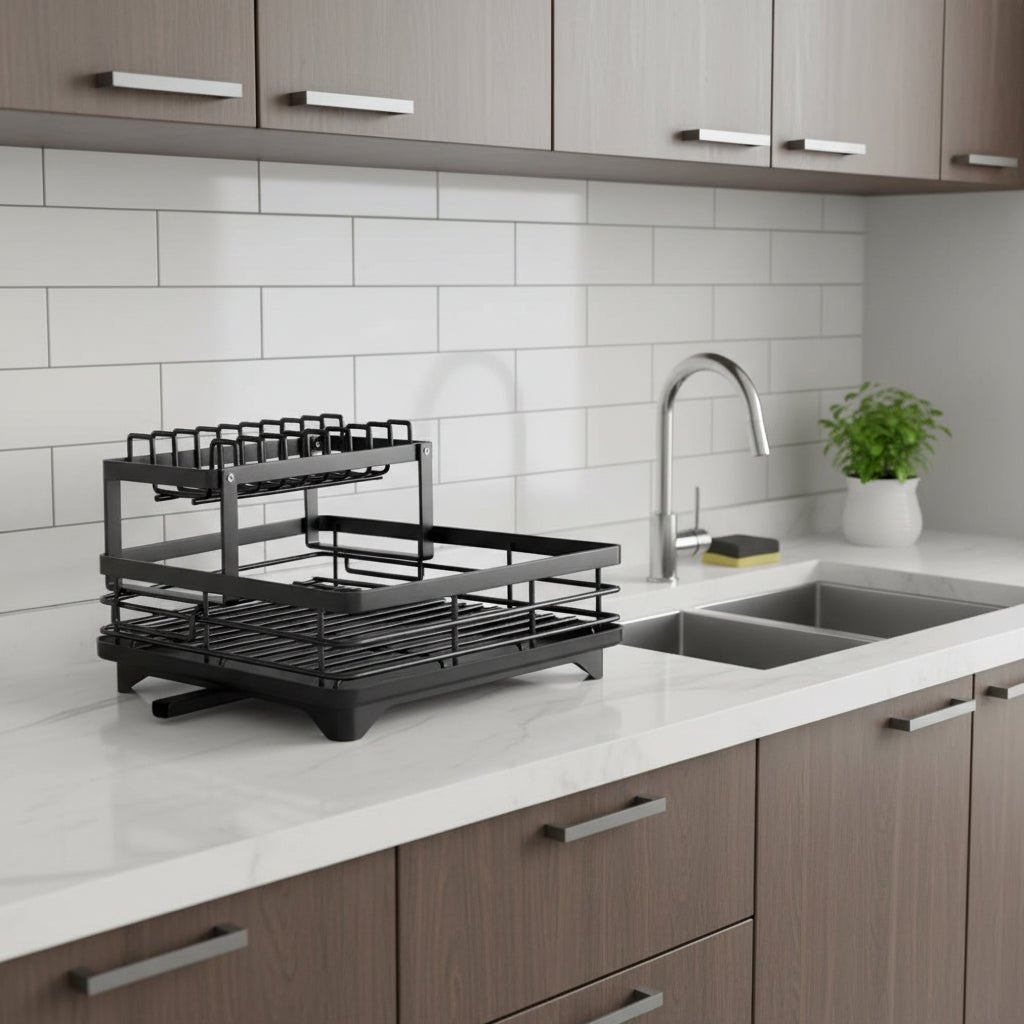 Égouttoir à Vaisselle Pliable pour Cuisine Moderne 1
