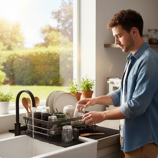 Égouttoir à Vaisselle Pliable pour Cuisine Moderne 2