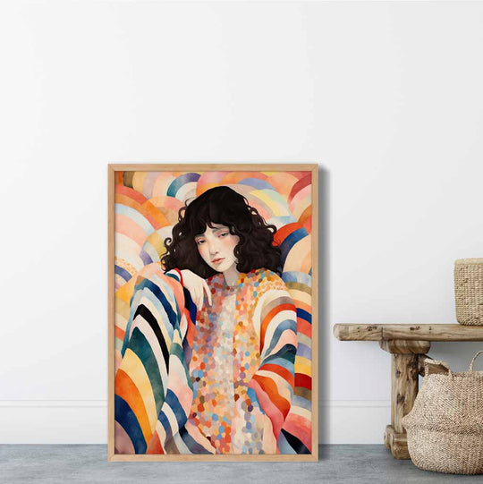 Élévateur à Bol Abstrait Coloré pour Femme 5