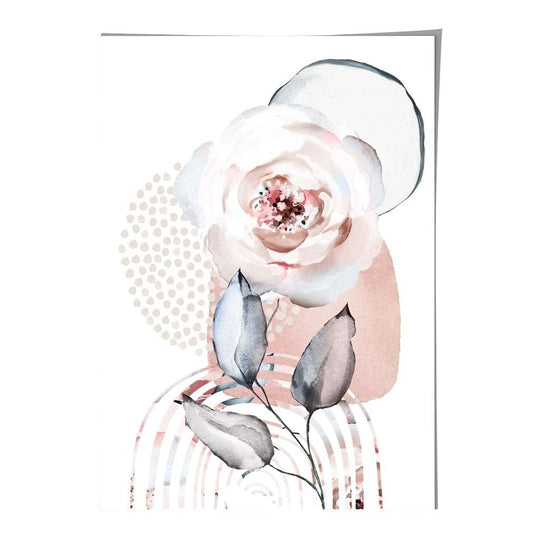 Élévateur à Bol avec Design Abstrait Floral 0