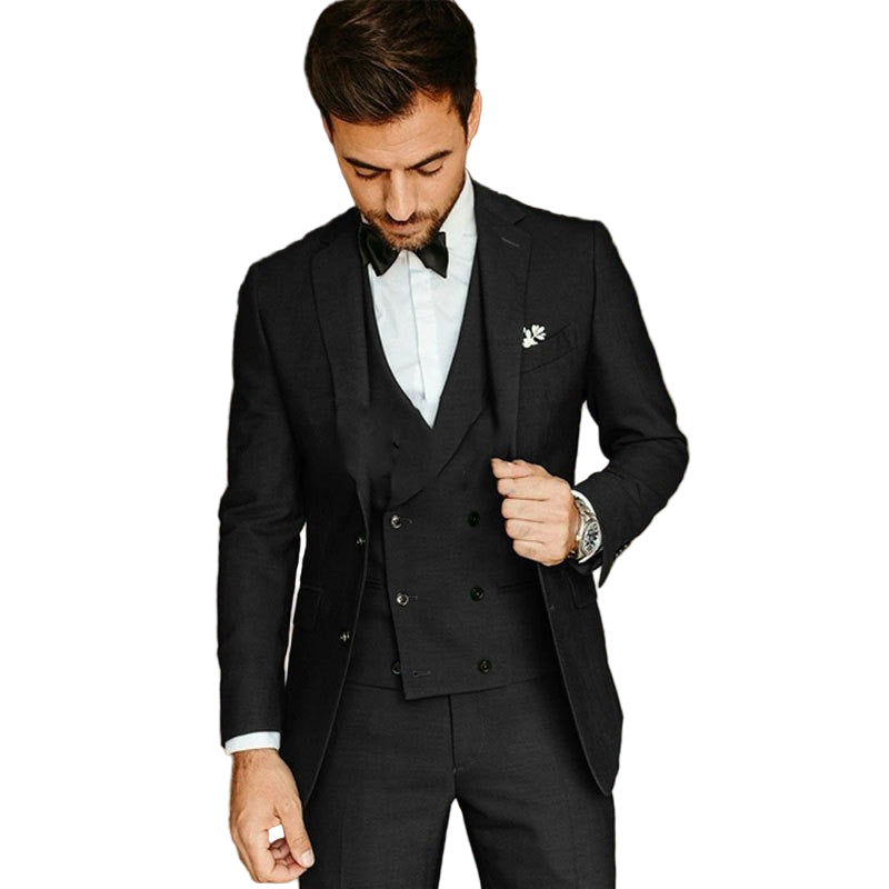 Ensemble 3 Pièces pour Hommes Blazer, Veste et Pantalon 0