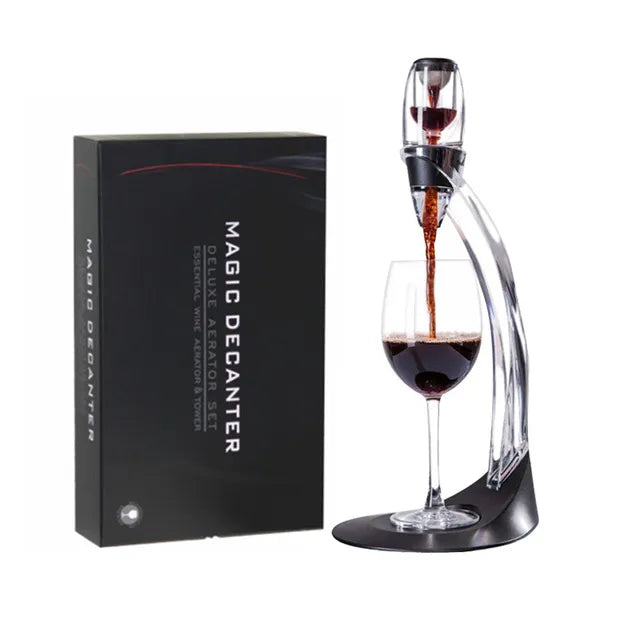 Ensemble Aérateur de Vin avec Carafe et Verseur pour Dégustation Optimale 1