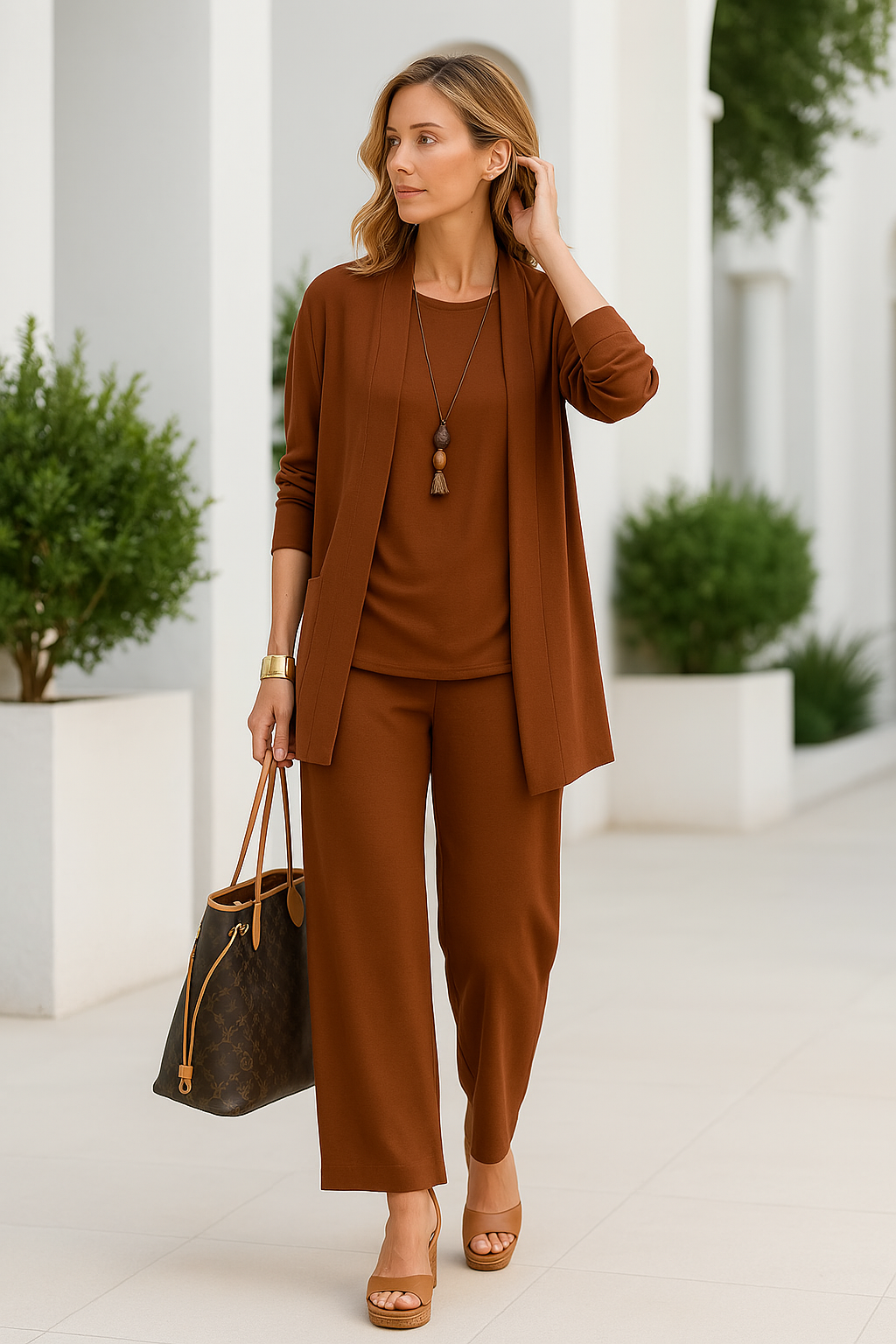 Ensemble Dames Complet en Tissu Doux 1