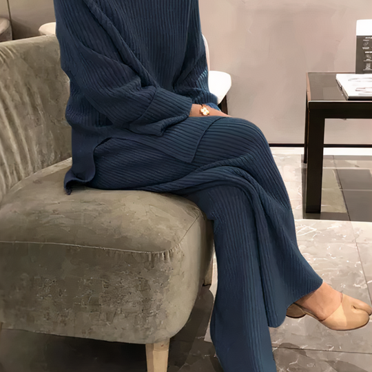 Ensemble Décontracté Femme - Pull Tricoté et Pantalon 3