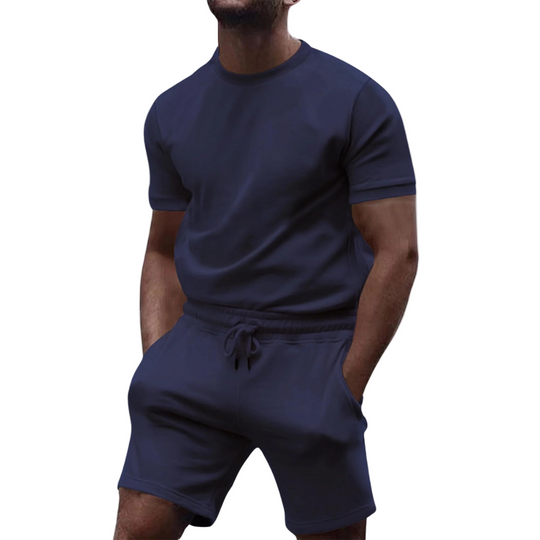 Ensemble Décontracté pour Hommes T-shirt Surdimensionné et Short 0