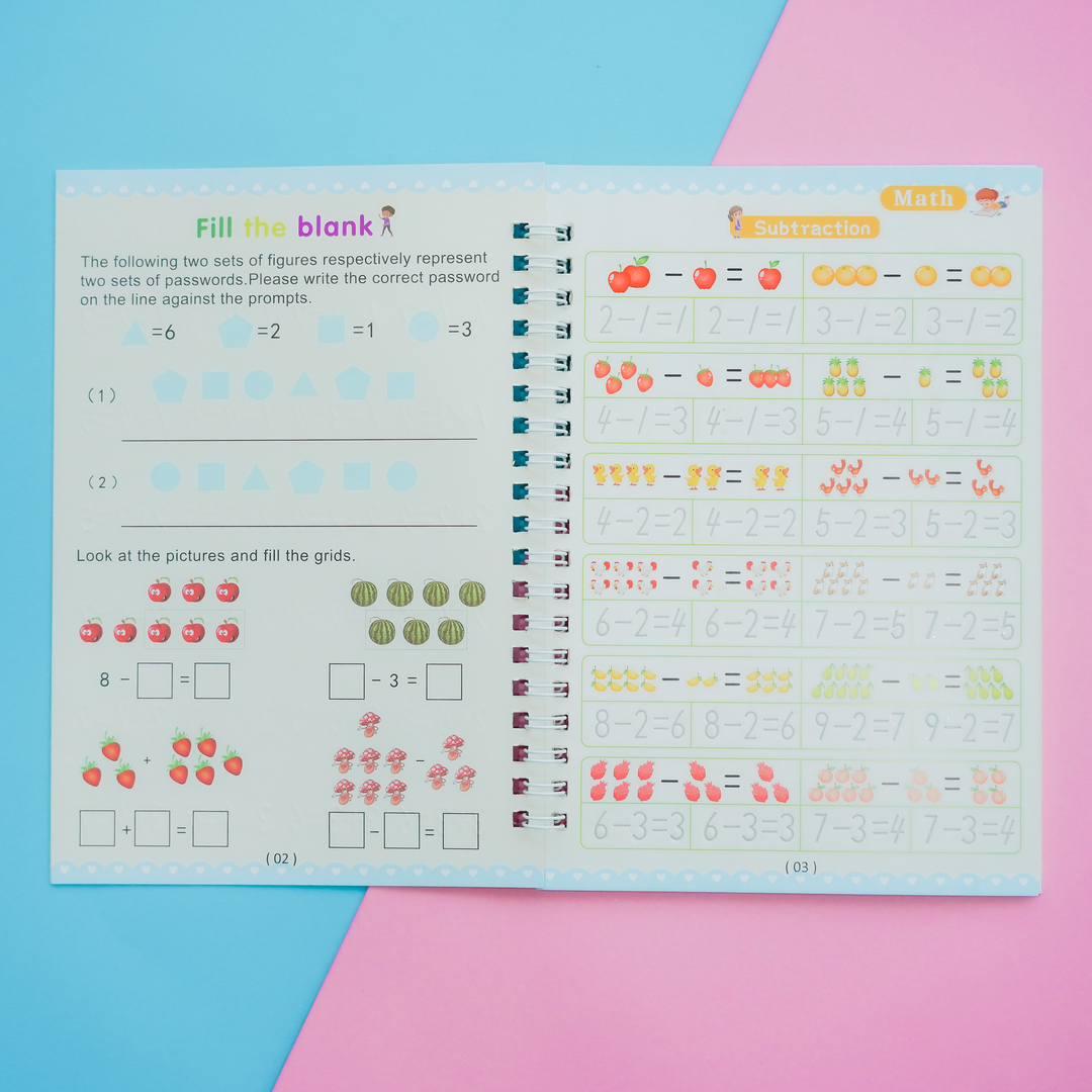 Ensemble Éducatif Complet Pour Enfants - Cahiers d'Apprentissage Interactifs 5