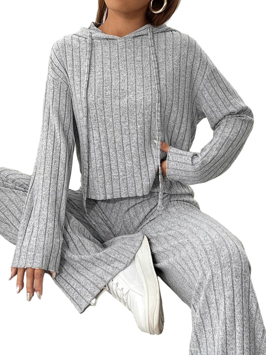 Ensemble Femme Confortable avec Sweat à Capuche Moderne 0