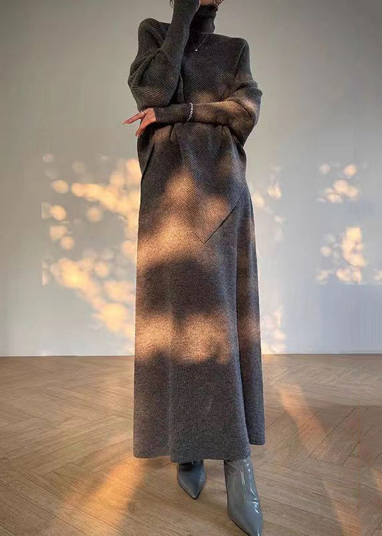 Ensemble Femme Deux Pièces Asymétrique Col Haut 3