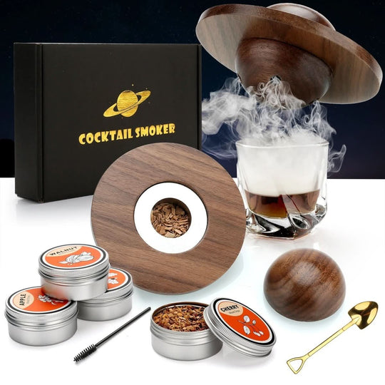 Ensemble Fumoir à Cocktail pour Amateurs de Whisky 5