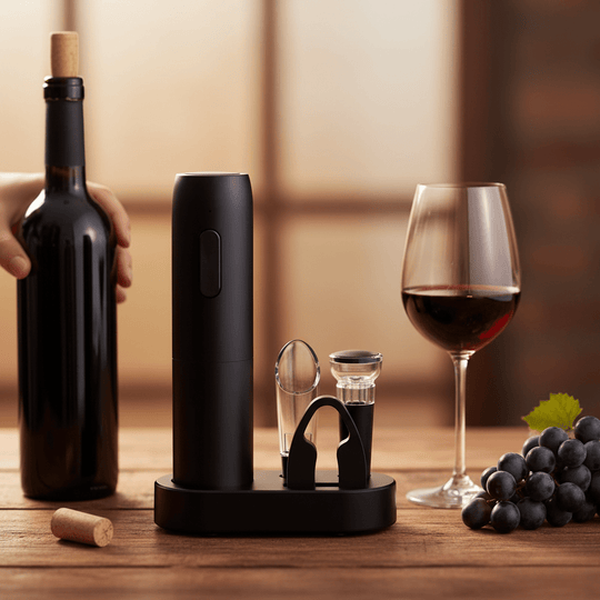 Ensemble Ouvre-Bouteille Électrique Rechargeable 6