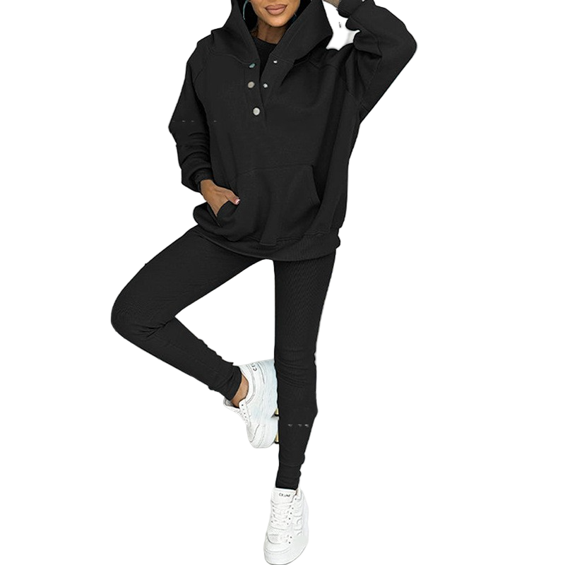 Ensemble Salon Trois Pièces Décontracté Pour Femme Chic 4