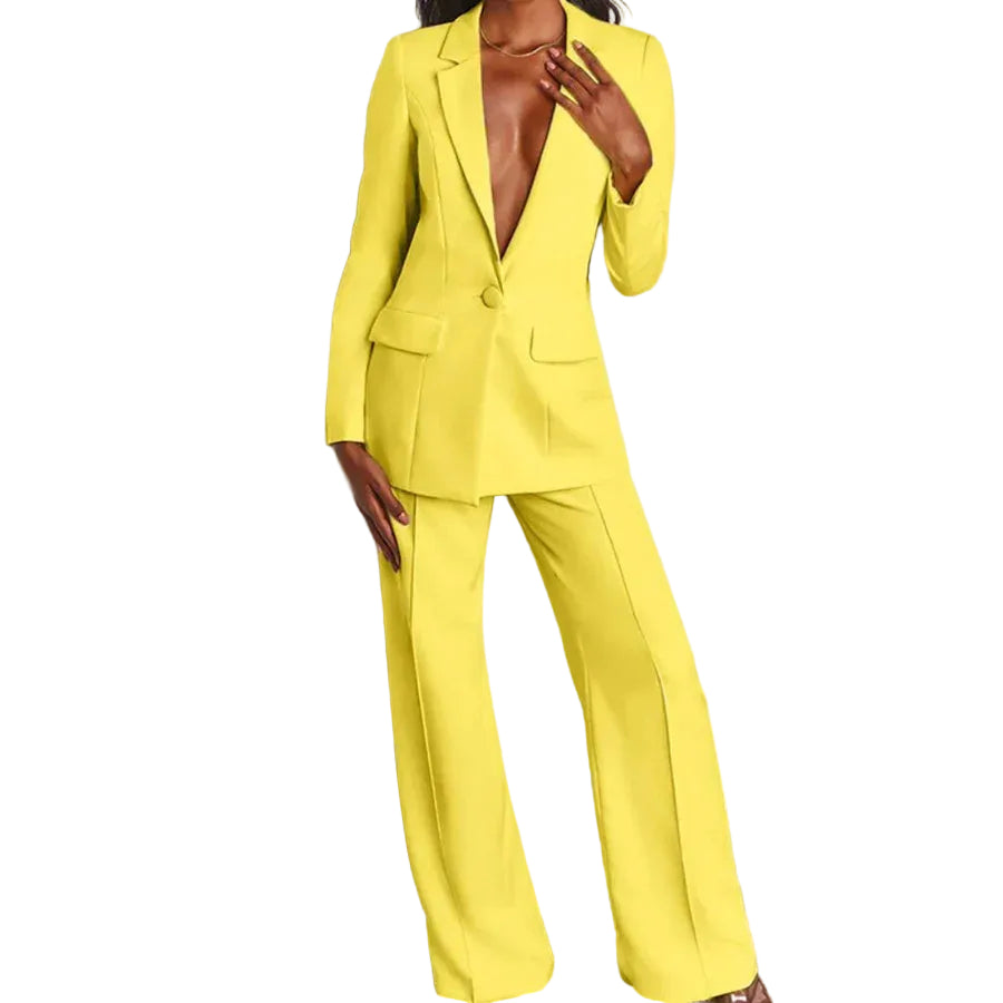 Ensemble Tailleur Pantalon Femme Chic et Moderne 0
