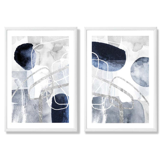Ensemble d'Art Abstrait Encadré pour Décoration Moderne 3