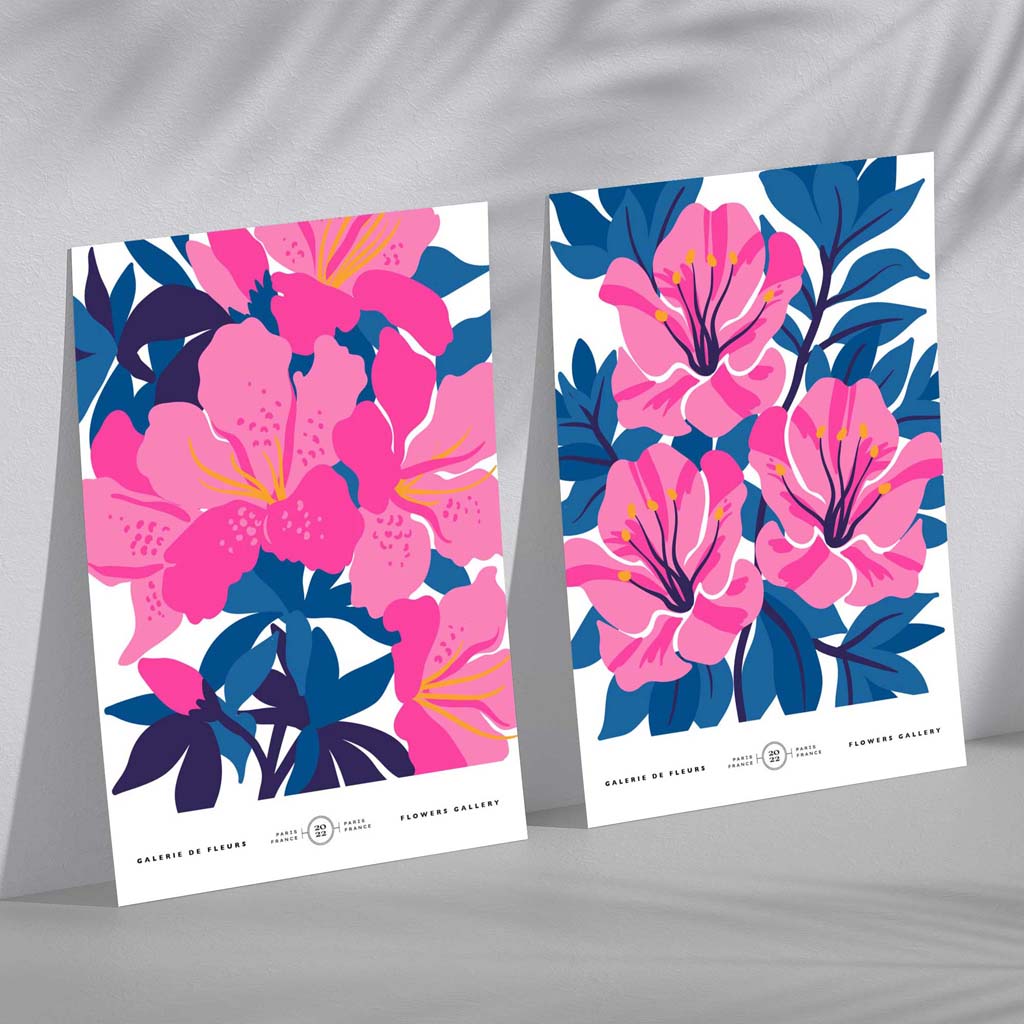Ensemble d'Art Floral Printanier pour Décoration 2