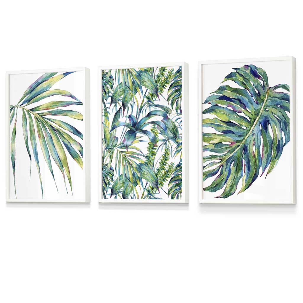 Ensemble d'Art Mural Botanique pour Décoration Intérieure 1