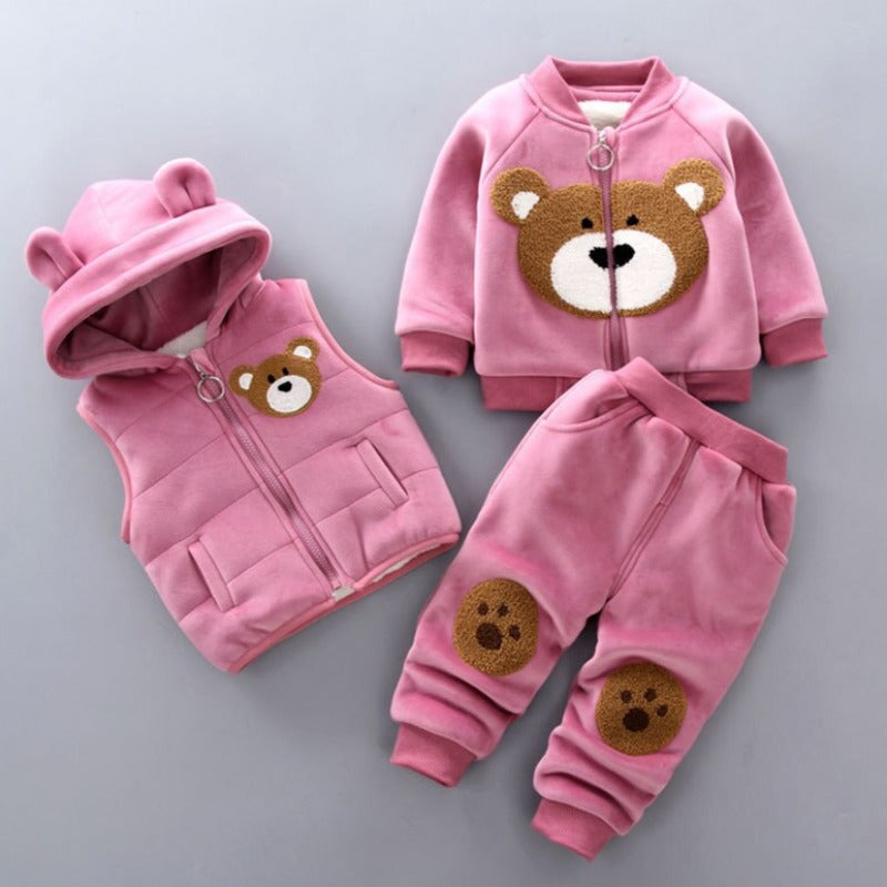 Ensemble d'Hiver pour Bébé 3 Pièces 2