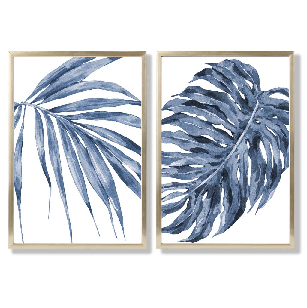 Ensemble d'Impressions d'Art Aquarelle Monstera Papyrus pour Décoration Intérieure 8