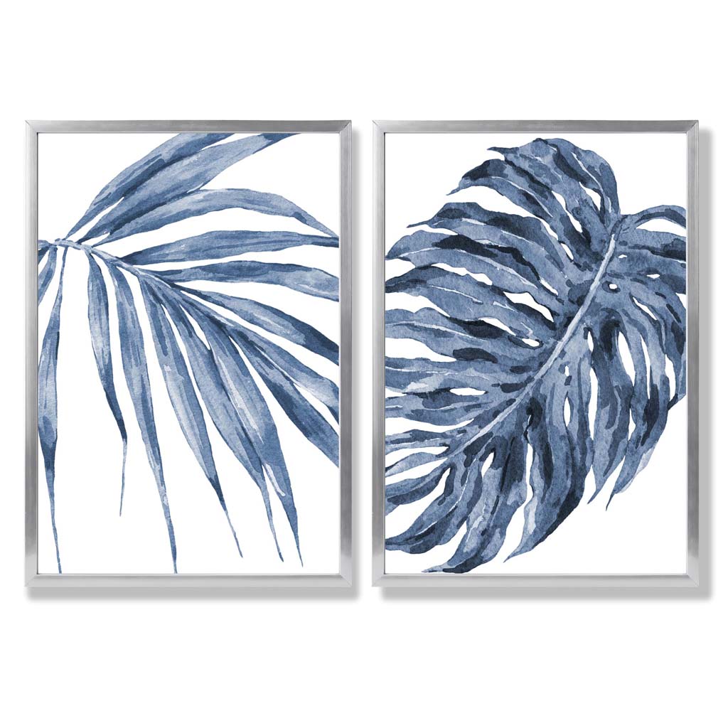 Ensemble d'Impressions d'Art Aquarelle Monstera Papyrus pour Décoration Intérieure 9