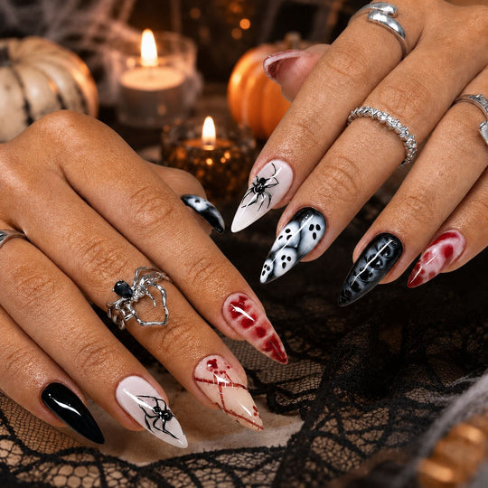 Ensemble d'Ongles Artificiels Créatifs pour Femme 5