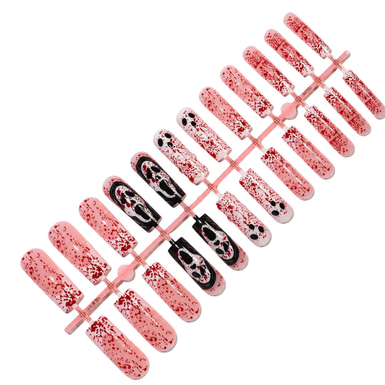 Ensemble d'Ongles Artistiques à Pression Créatif pour Femme 5