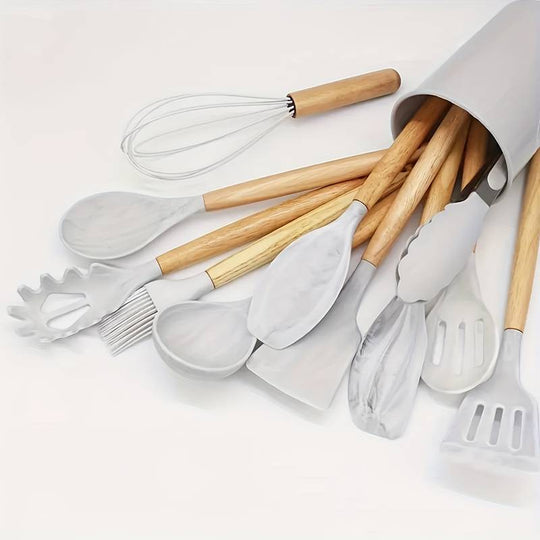 Ensemble d'Ustensiles de Cuisine 12 Pièces Pratiques et Ergonomiques 11