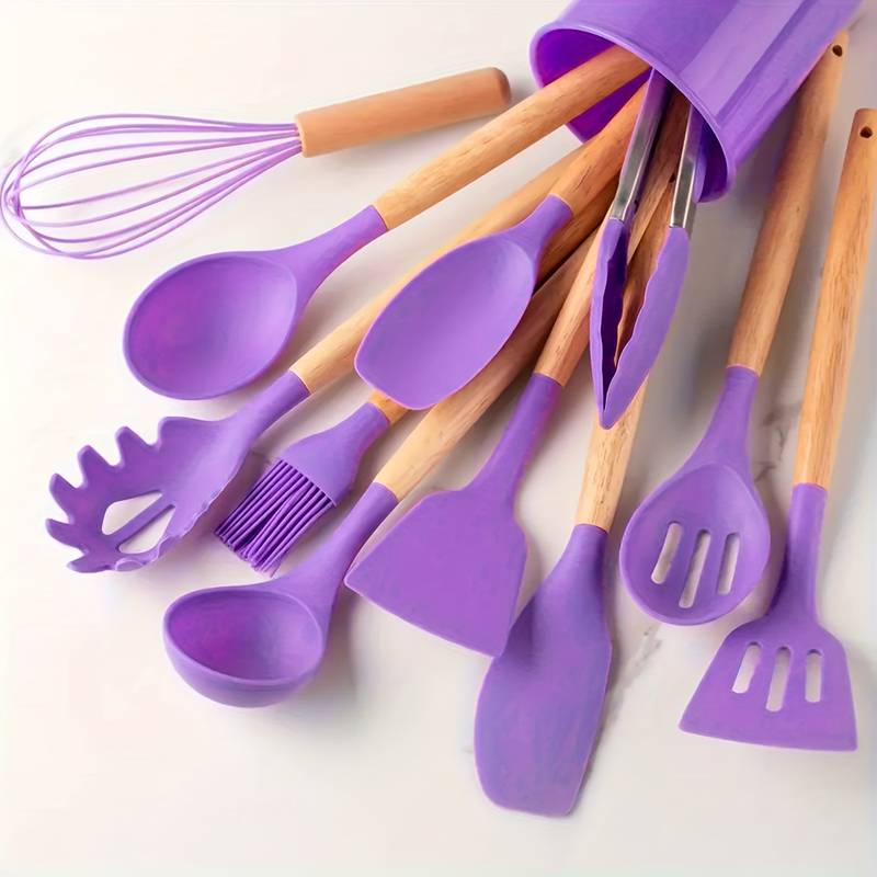 Ensemble d'Ustensiles de Cuisine 12 Pièces Pratiques et Ergonomiques 13
