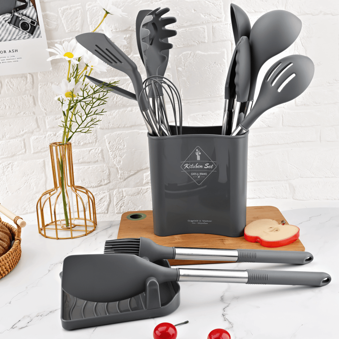 Ensemble d'Ustensiles de Cuisine Pratiques 12 Pièces Accessoires Cuisine 5