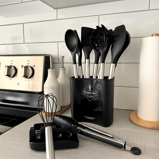 Ensemble d'Ustensiles de Cuisine Pratiques 12 Pièces Accessoires Cuisine 7