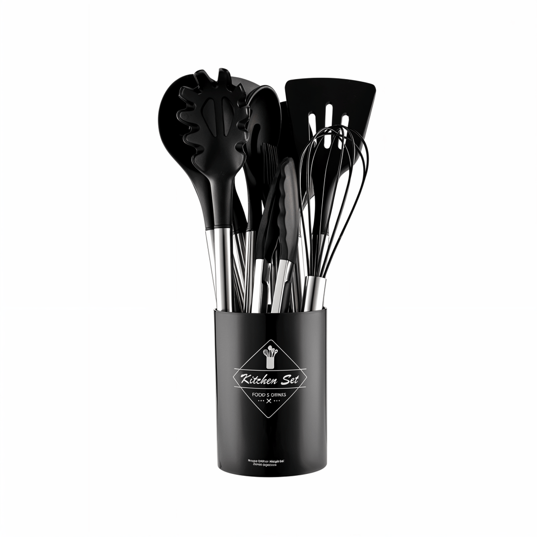 Ensemble d'Ustensiles de Cuisine Pratiques 12 Pièces Accessoires Cuisine 8