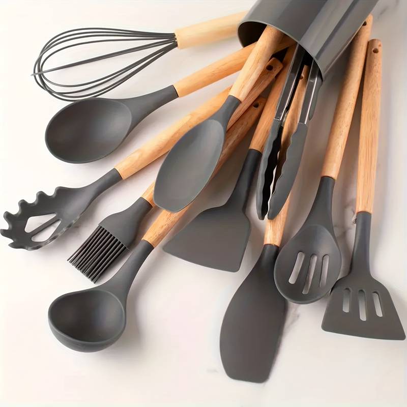 Ensemble d'Ustensiles de Cuisine Pratiques 12 Pièces Ergonomiques 10