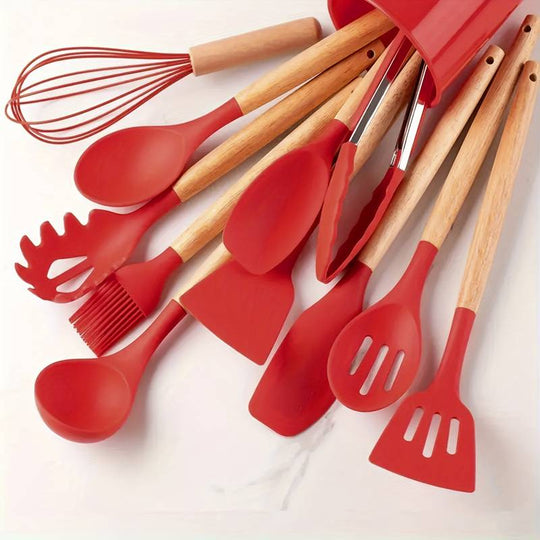 Ensemble d'Ustensiles de Cuisine Pratiques 12 Pièces Ergonomiques 13