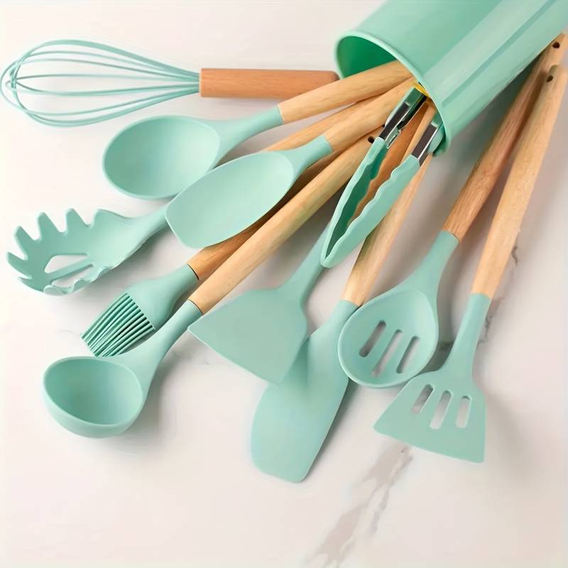Ensemble d'Ustensiles de Cuisine Pratiques 12 Pièces Ergonomiques 9