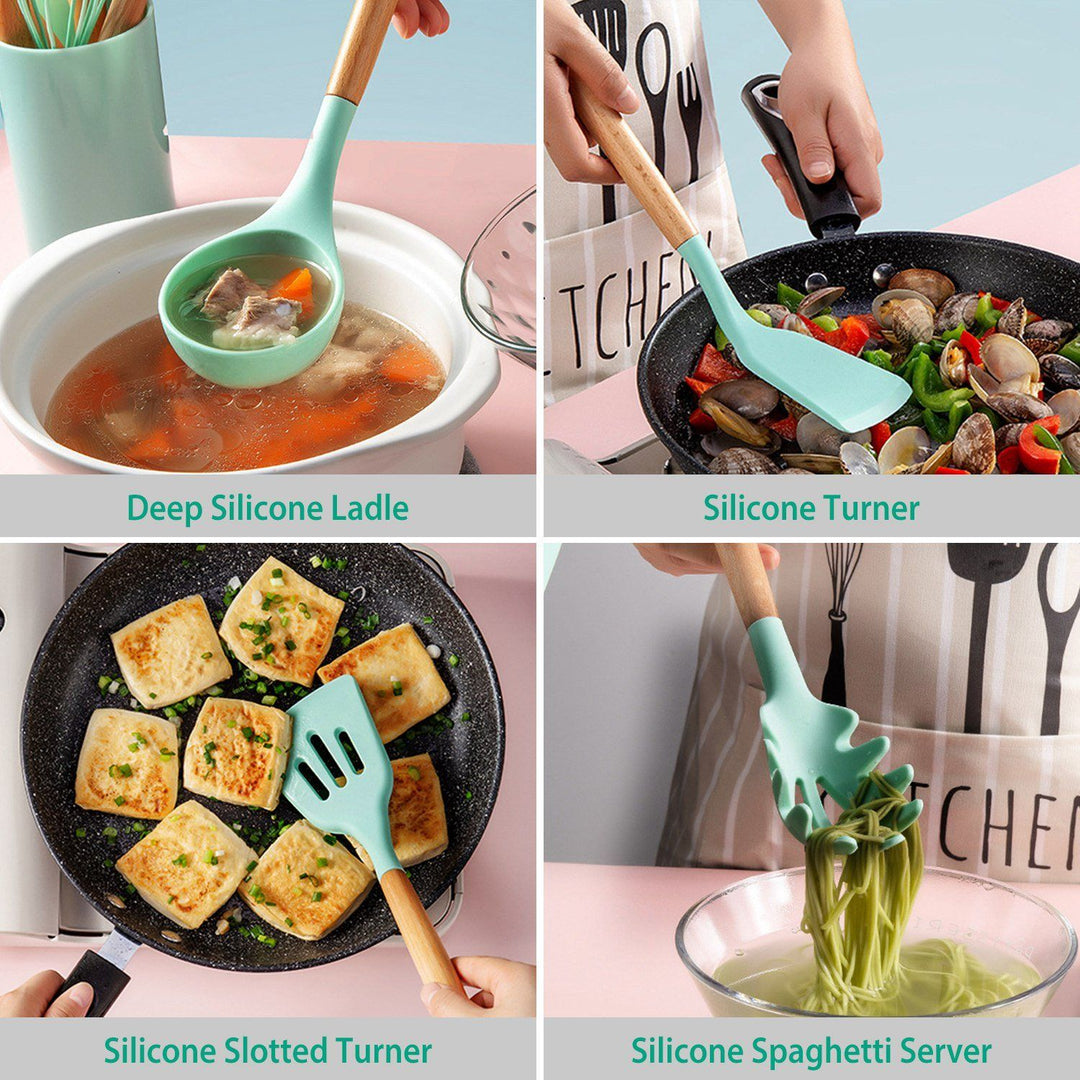 Ensemble d'Ustensiles de Cuisine Pratiques et Polyvalents 8