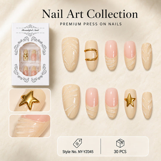Ensemble d'ongles artificiels variés pour femme 0
