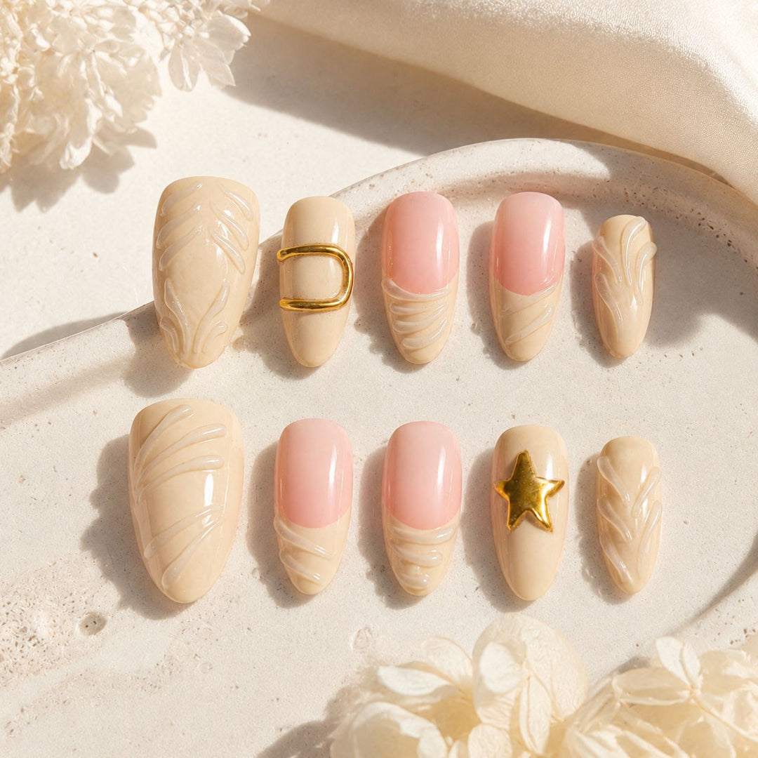Ensemble d'ongles artificiels variés pour femme 3