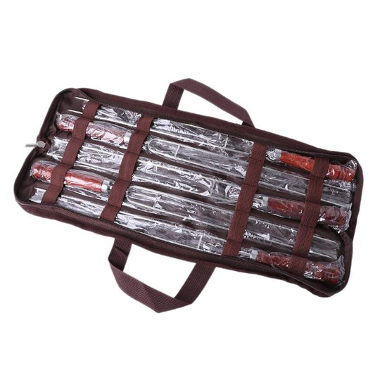 Ensemble de 5 Fourchettes à Barbecue avec Sac de Rangement 3