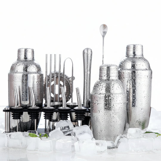 Ensemble de Barman Complet avec Shaker et Accessoires 0