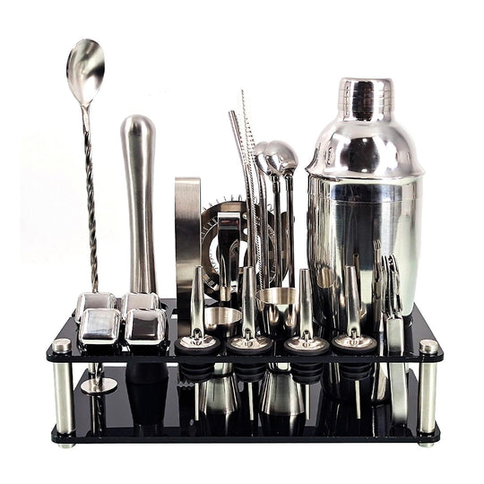 Ensemble de Barman Complet avec Shaker et Accessoires 1