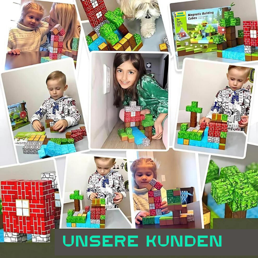 Ensemble de Blocs de Construction Magnétiques pour Enfants - Stimulez la Créativité et l'Apprentissage 7