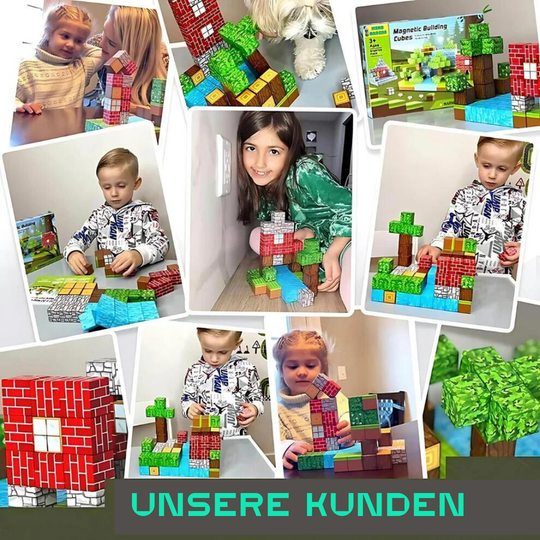 Ensemble de Blocs de Construction Magnétiques pour Enfants - Stimulez la Créativité et l'Apprentissage 7