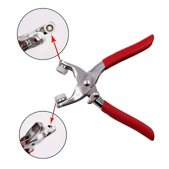 Ensemble de Boutons-pression Métalliques Pratiques 4