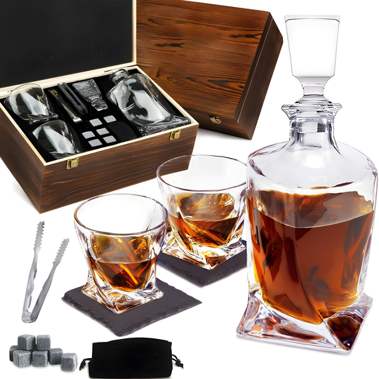 Ensemble de Carafe et Verres à Whisky Chic 0