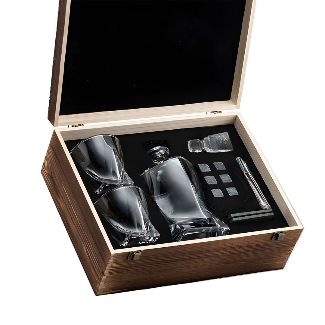Ensemble de Carafe et Verres à Whisky Chic 1