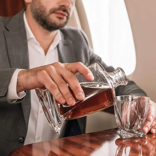 Ensemble de Carafe et Verres à Whisky Chic 2
