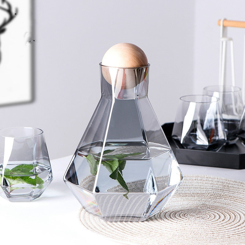 Ensemble de Carafes à Eau Élégantes pour Boissons Froides et Chaudes 2