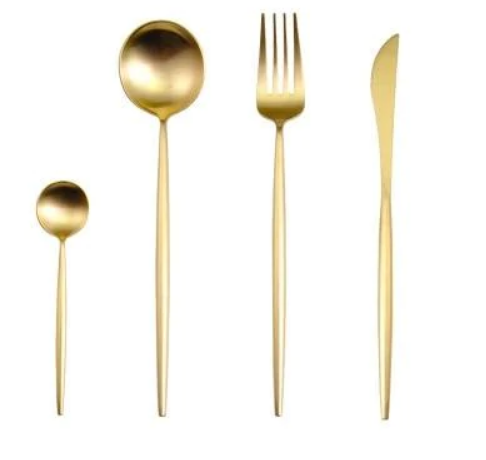 Ensemble de Couverts 24 Pièces Design Chic 11