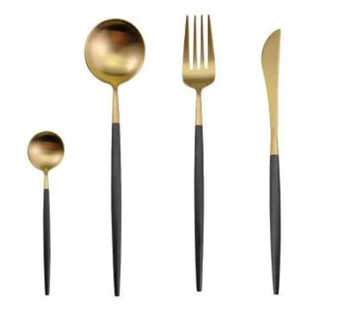 Ensemble de Couverts 24 Pièces Design Chic 9